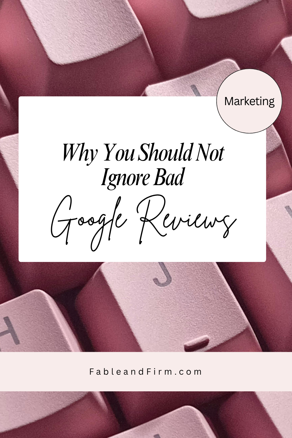 Why You Should Not Ignore Bad Google Reviews