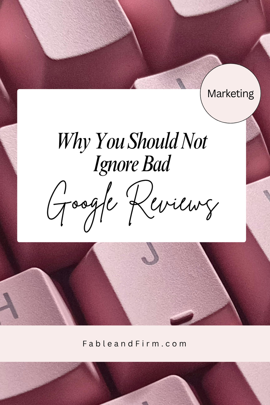Why You Should Not Ignore Bad Google Reviews