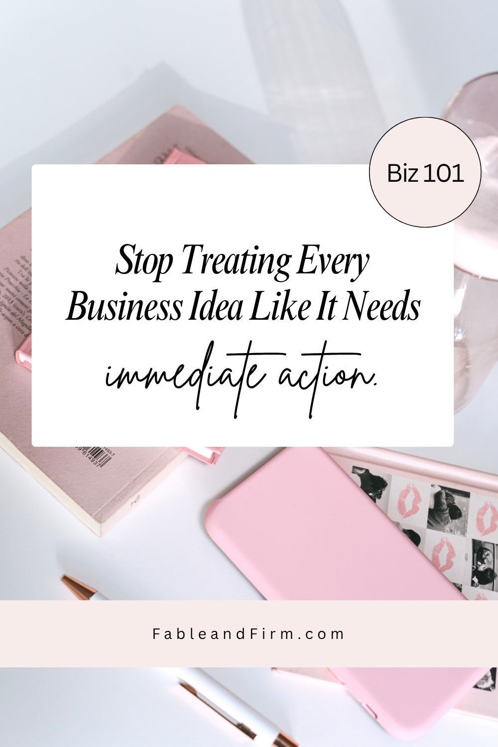 Stop Treating Every Business Idea Like It Needs Immediate Action