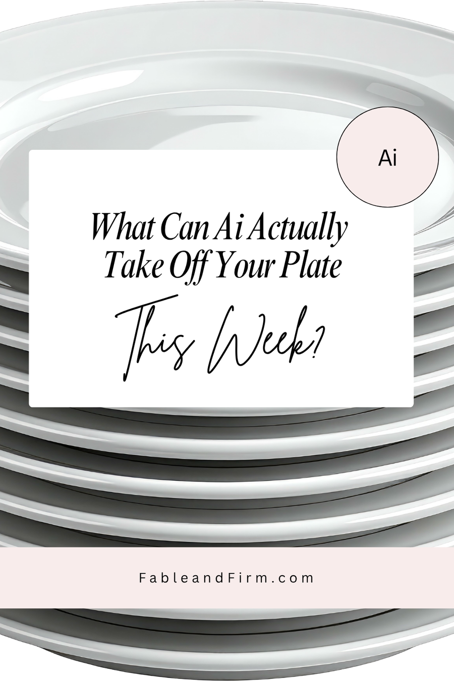 What can AI actually take off your plate this week?