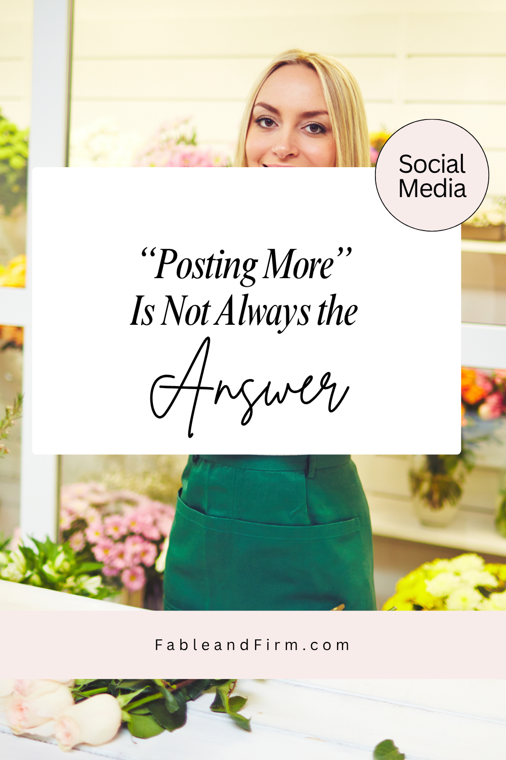 “Posting More” Is Not Always the Answer