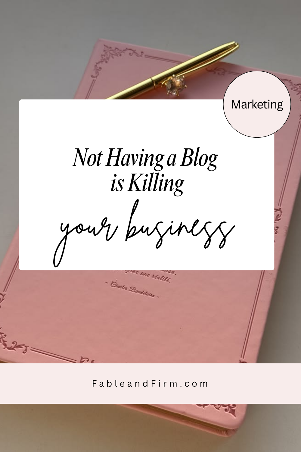 Not Having a Blog is Killing Your Business