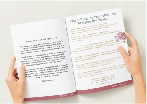 First Domino Digital Workbook